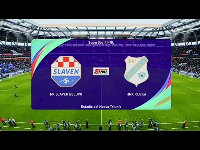 Hajduk Split vs NK Osijek  PES 21 Prva Liga Live Gameplay 