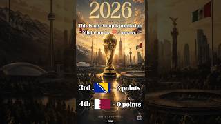 World Cup 2026 Group B Prediction #football #soccer #worldcup