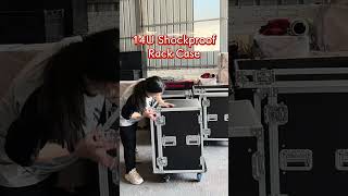 14U Shockproof Rack Case #flightcase #rackcase #midasm32 #flycase #case Profile