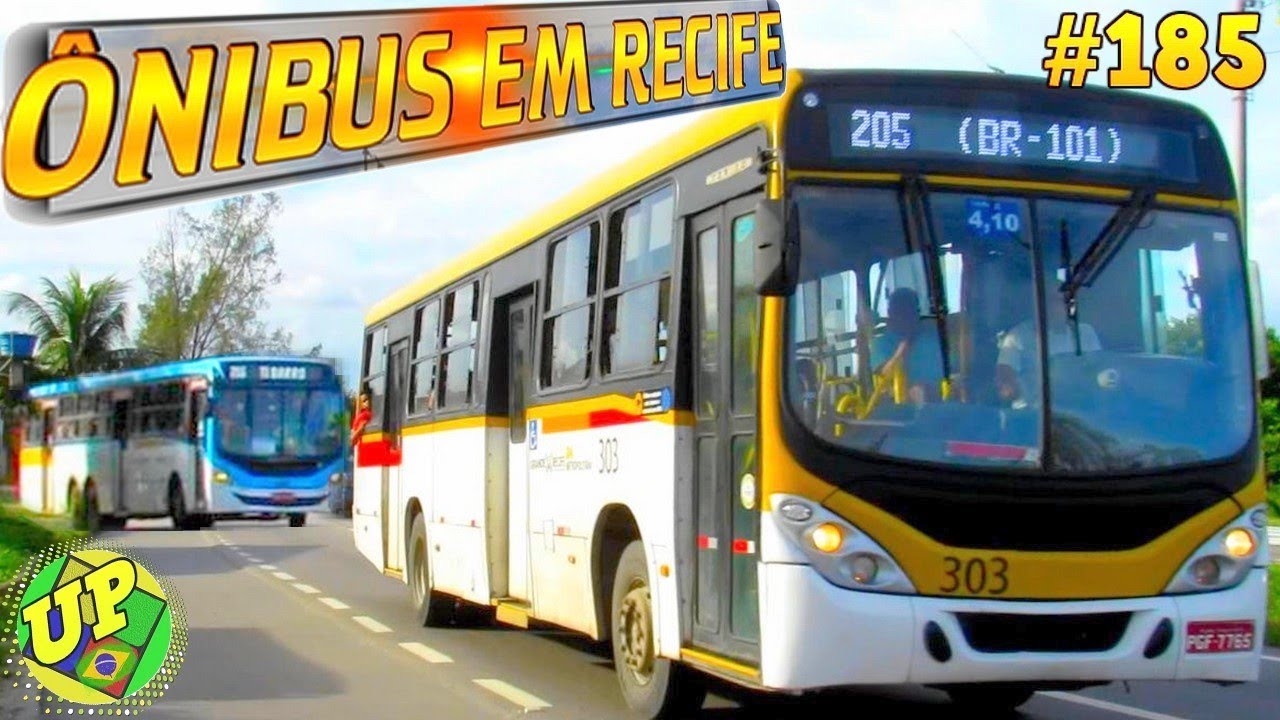 #185 Próximo ao Ti Barro - Rodovia BR 101 -   Movimentação  de ônibus em Recife