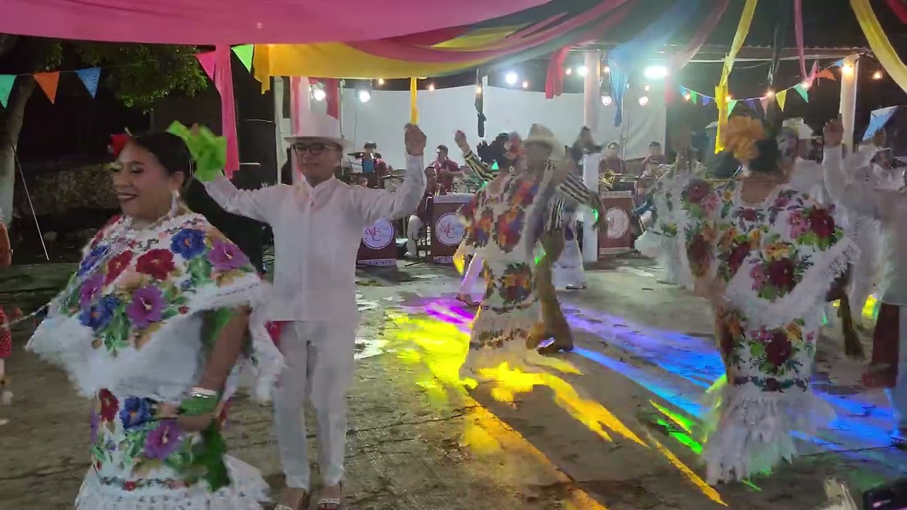 Orquesta Miguel Colli-jarana Katia Marlene. Pencuyut yucatan [fiesta de 3 años mía sofia]