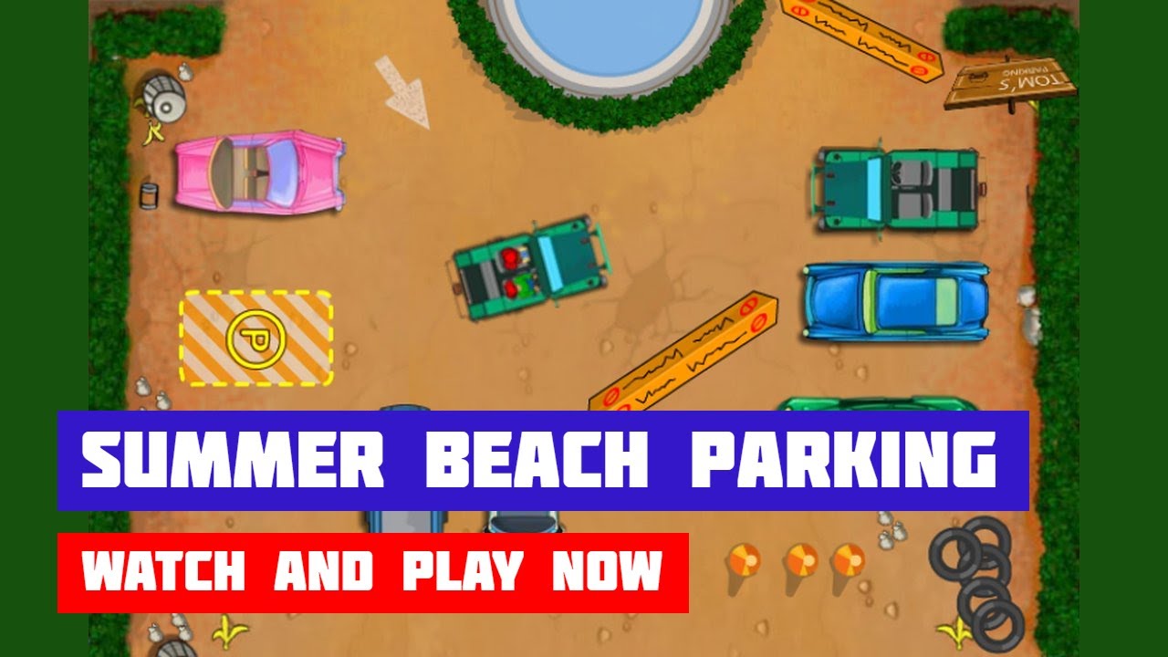 Летний пляж: Парковка (Summer Beach Parking) · Игра · Геймплей