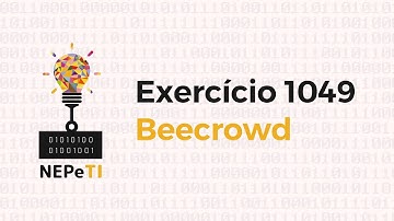 Resolvendo o exercício 1049 no Beecrowd
