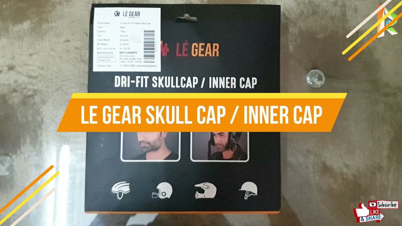 LE GEAR DRI-FIT SKULL CAP | INNER CAP 