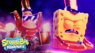 SpongeBob's Full "Sweet Victory" Performance at Super Bowl LVIII! 🎤 | SpongeBob screenshot 5