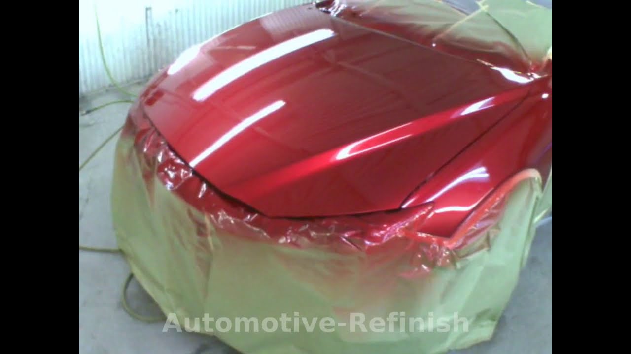 red car adhesion promoter basecoat urethane clearcoat YouTube