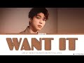 SHUNTO (BE:FIRST)  - "WANT IT" (FULL LYRICS)