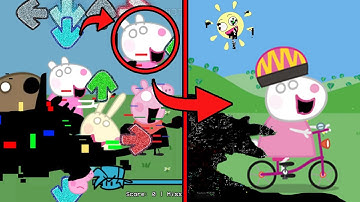 References in Pibby VS Corrupted Peppa Pig REMAKE x FNF | Come and Learn with Pibby