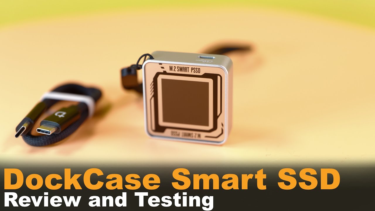 DockCase Smart SSD Enclosure | Review and Testing | 4K