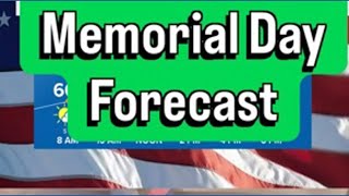 Iowa weather: Memorial Day forecast