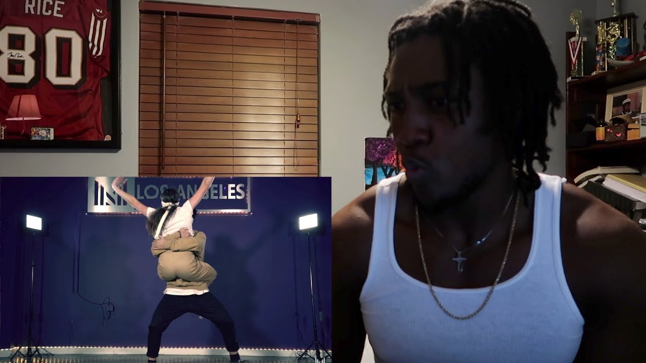 BLINDFOLD DANCE CHALLENGE ft Sean & Kaycee | Reaction