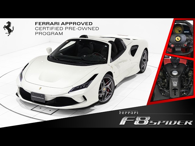 Ferrari F8 Spider 2022MY 認定中古車（車体末尾番号：779） - YouTube