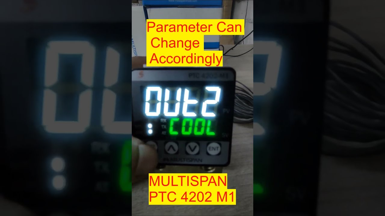 Multispan Temperature Controller Parameters