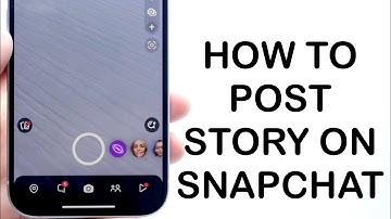 How To Post a Story On Snapchat! (2024)
