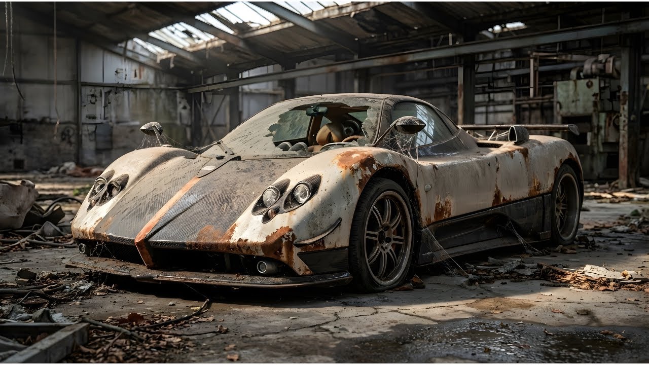 ASMR Car Restoration! Pagani Zonda Full Restoration