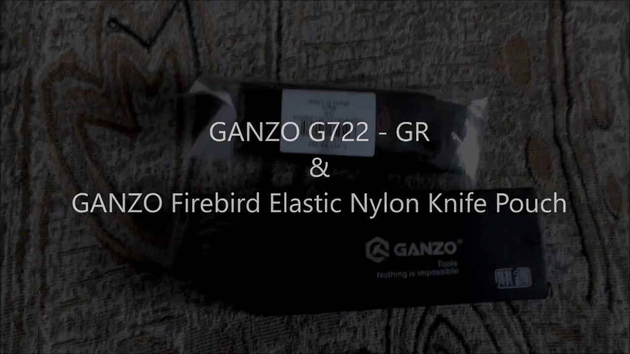 Нож GANZO G722, чехол Firebird Knife Pouch посылка GearBest