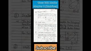 Class 12th Mathematics Notes || Chapter 3 (Matrices) Full Notes