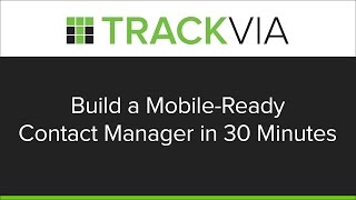 Build a Mobile Ready Contact Manager in 30 Minutes