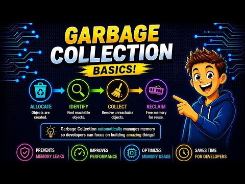 Garbage Collection Basics | How Memory Gets Automatically Cleaned in Your Programs