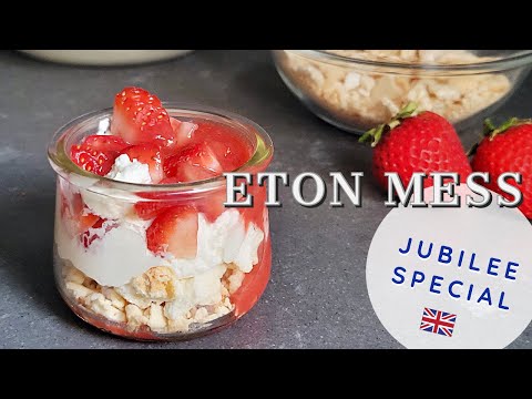 Traditional Eton Mess Ingredients