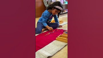Montessori Addition Snake Game. #montessoriindia