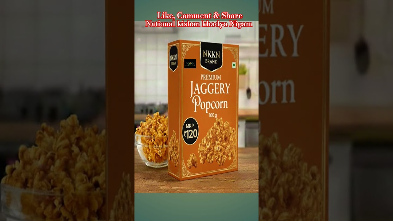 NKKN Brand Primium Jaggery popcorn 🍿 product