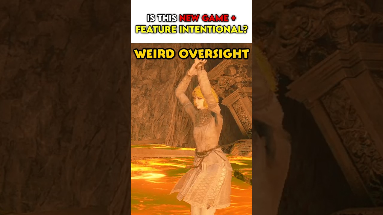 Is This WEIRD FEATURE Intentional? #eldenringshadowoftheerdtree #gaming #darksouls #shorts