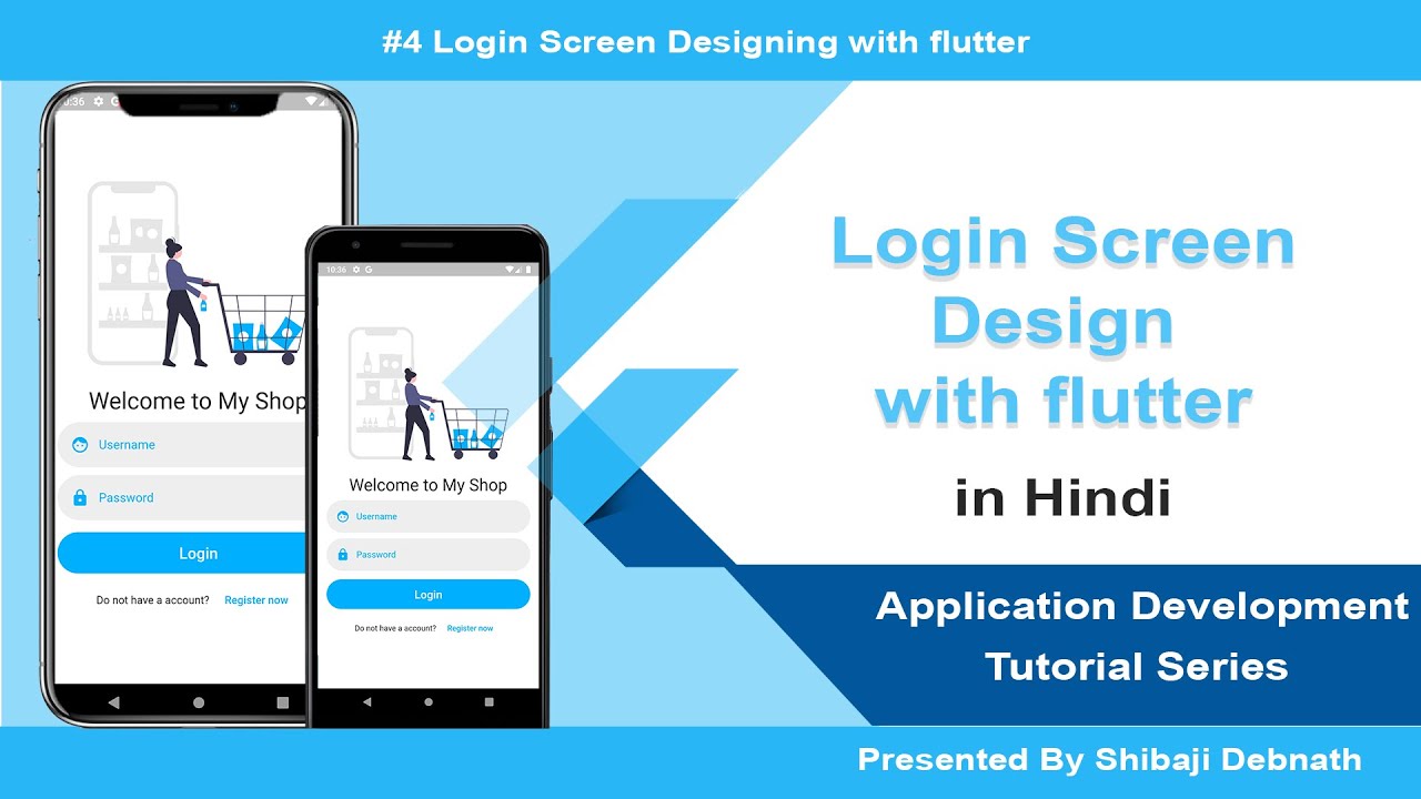 Flutter Login Screen UI Design for Beginners Tutorial in 20 Minutes