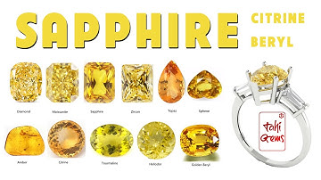 TOP 5 Đá Quý MÀU VÀNG Đẹp Nhất: Citrine, Sapphire, Beryl (TahiGems Review Chi Tiết)!