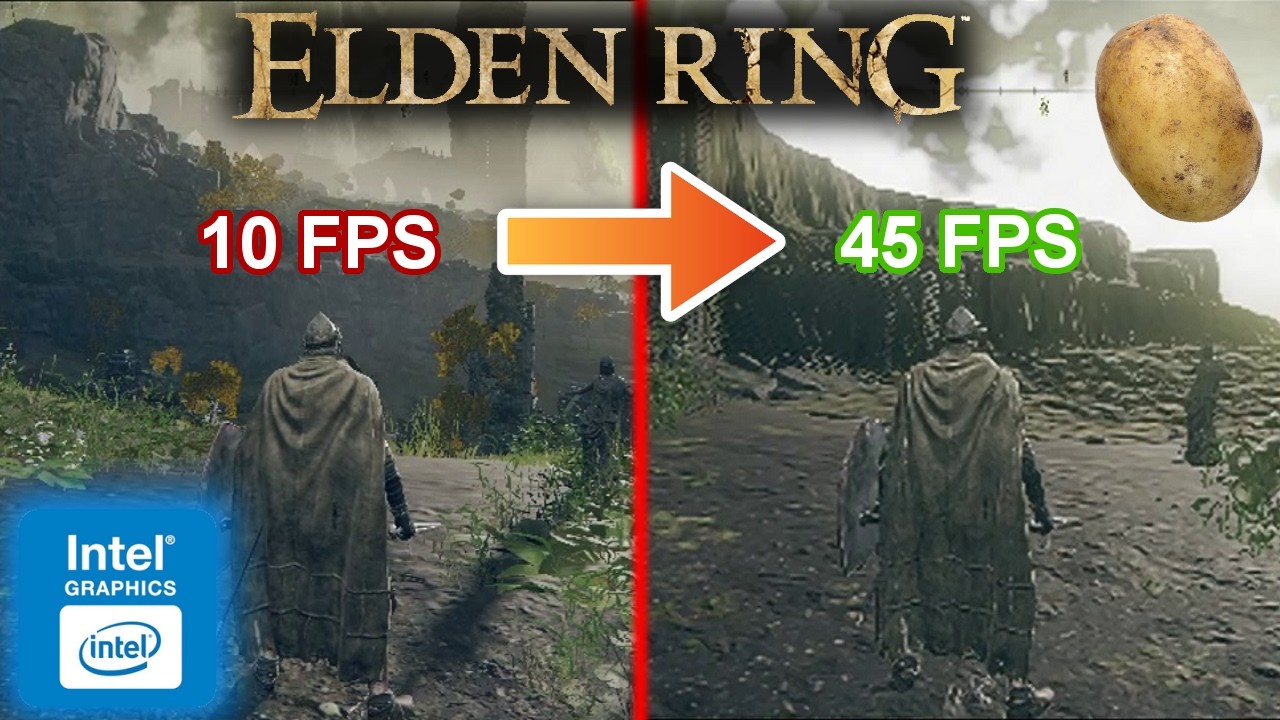 How to run Elden Ring smoothly on Low-end PC Lag Fix (Intel HD Graphics ...