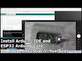 Install Arduino IDE and ESP32 Arduino Core on Linux Mint (Over VirtualBox)