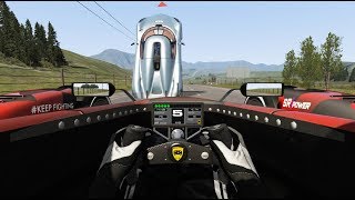 Cockpit 2021 Formula Rapide vs Hypercars at Highlands