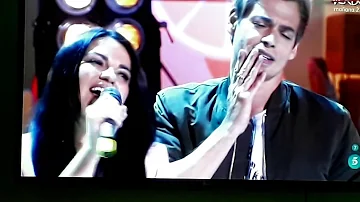 Maite perroni ft Carlos Baute "Quien Es Ese" en Salvame