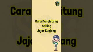 Cara menghitung keliling jajar genjang #matematika #belajarmatematika