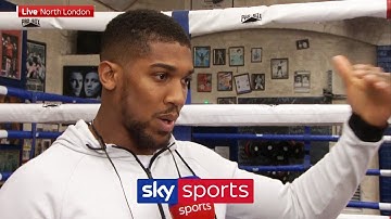 EXCLUSIVE! Anthony Joshua on dealing with the Andy Ruiz defeat & where he wants the rematch to be