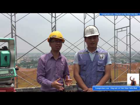 Video Hướng Dẫn Trắc Địa Công Trình thực Tế Bằng Máy Toàn... - youtube