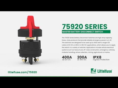 Battery Master Switch