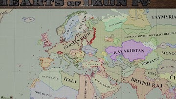 HOI4 1936 TIMELAPSE BUT THE SOVIET UNION IS BALKANIZED