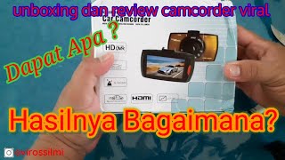 #camcorder #car #luxdvr #dashcam Unboxing dan Review Kamera Mobil Murah - Hasilnya?