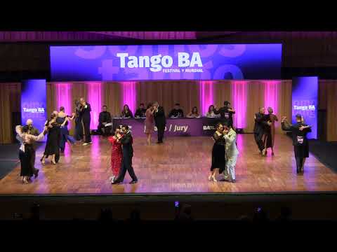 Ronda 25/28 Mundial de tango argentino 2025 08 23 Clalsificatoria pista Buenos Aires
