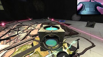 Prototype Steam Controller: Portal 2 (Preferred Sensitivity)