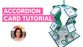 🔴How to Make a Fun & Easy Pull Up Accordion Card