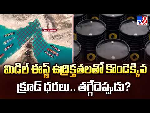 Crude Oil Prices Cool Down: మిడిల్ ఈస్ట్ ఉద్రిక్తతలతో కొండెక్కిన క్రూడ్ ధరలు.. తగ్గేదెప్పుడు? - TV9 - TV9