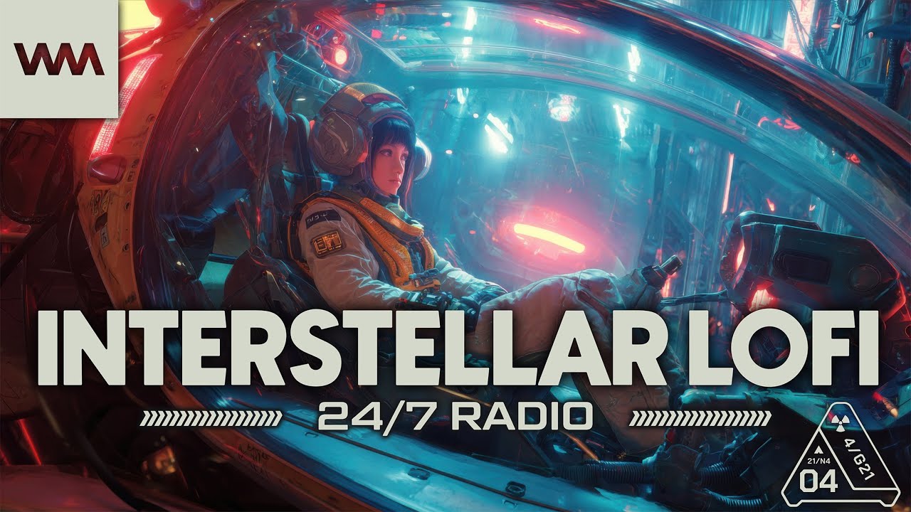 Interstellar Radio // 24/7 Chill Lofi to Relax in Space To  🚀