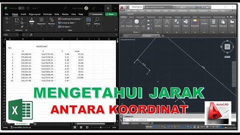 Mengetahui Jarak Antara Koordinat