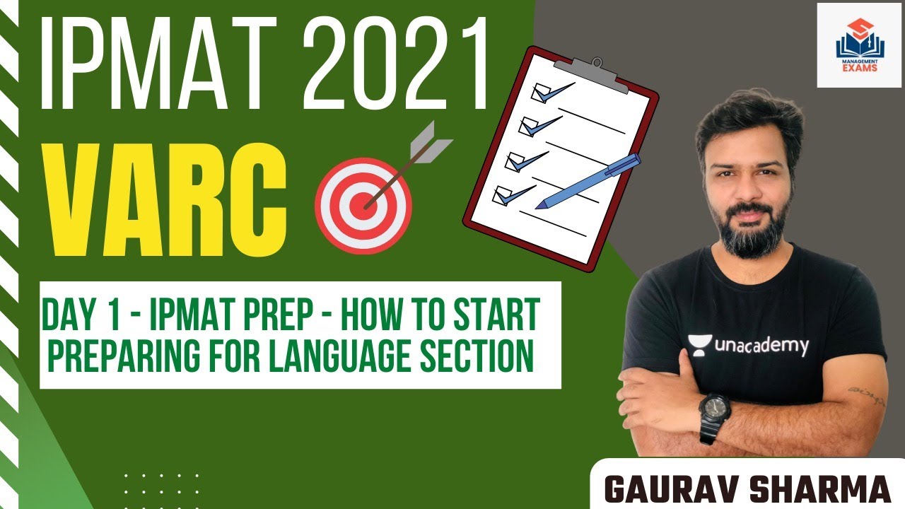 Day 1 - IPMAT Prep - How to start preparing for Language Section ...