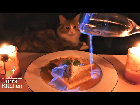 Video: Strawberry Crepes Flambé