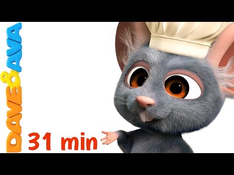 ? Three Blind Mice | Nursery Rhymes Songs | Music for Kids from Dave and Ava ?