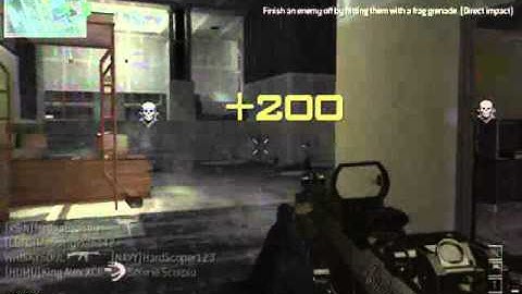 MW3: Direct Impact Grenade Kill to the Head (Think Fast Challenge)