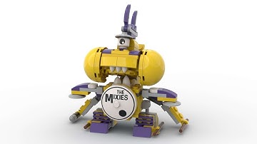 Lego Mixels Mixies Max Speed Build Studio Bricklink LDD by PLegoBB